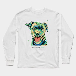 Kawaii Dog (Feat. Cloud Tolson), Dark Text Long Sleeve T-Shirt